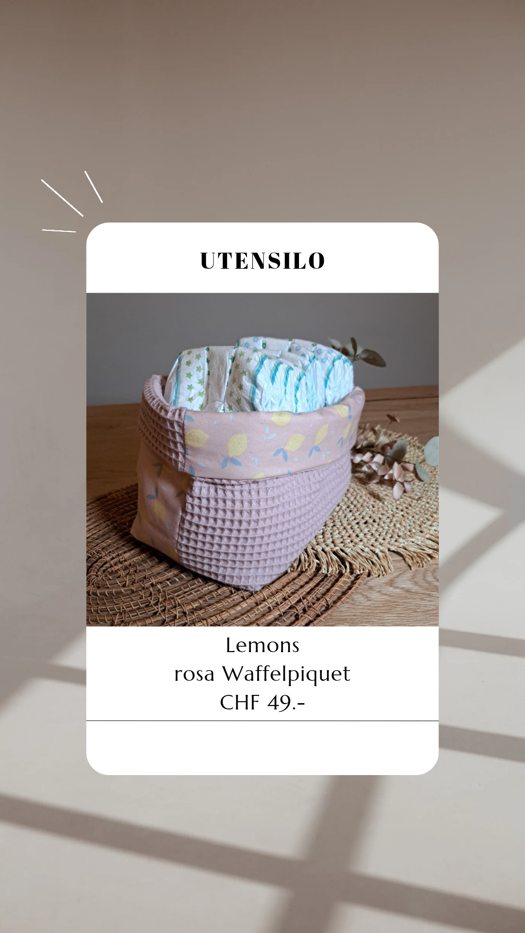 Utensilo pink dots